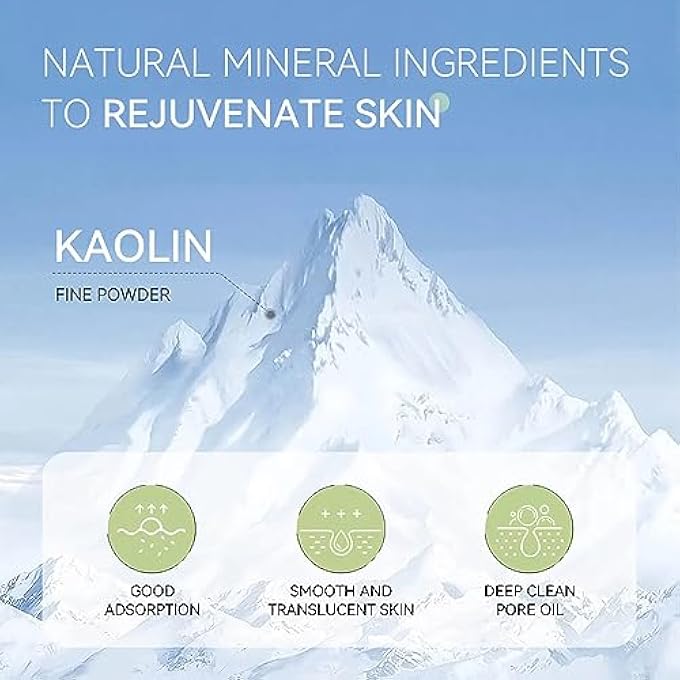 mercham 20 PCS CLAY MASK, DEEP CLEANSE MUD MASK SET, OIL CONTROL, SHRINK PORES, HYDRATING CLAY FACE MASKS GIFT, 100% VEGAN FACE MASKS SKINCARE FOR ALL SKIN TYPES 5G*20 - Image 4